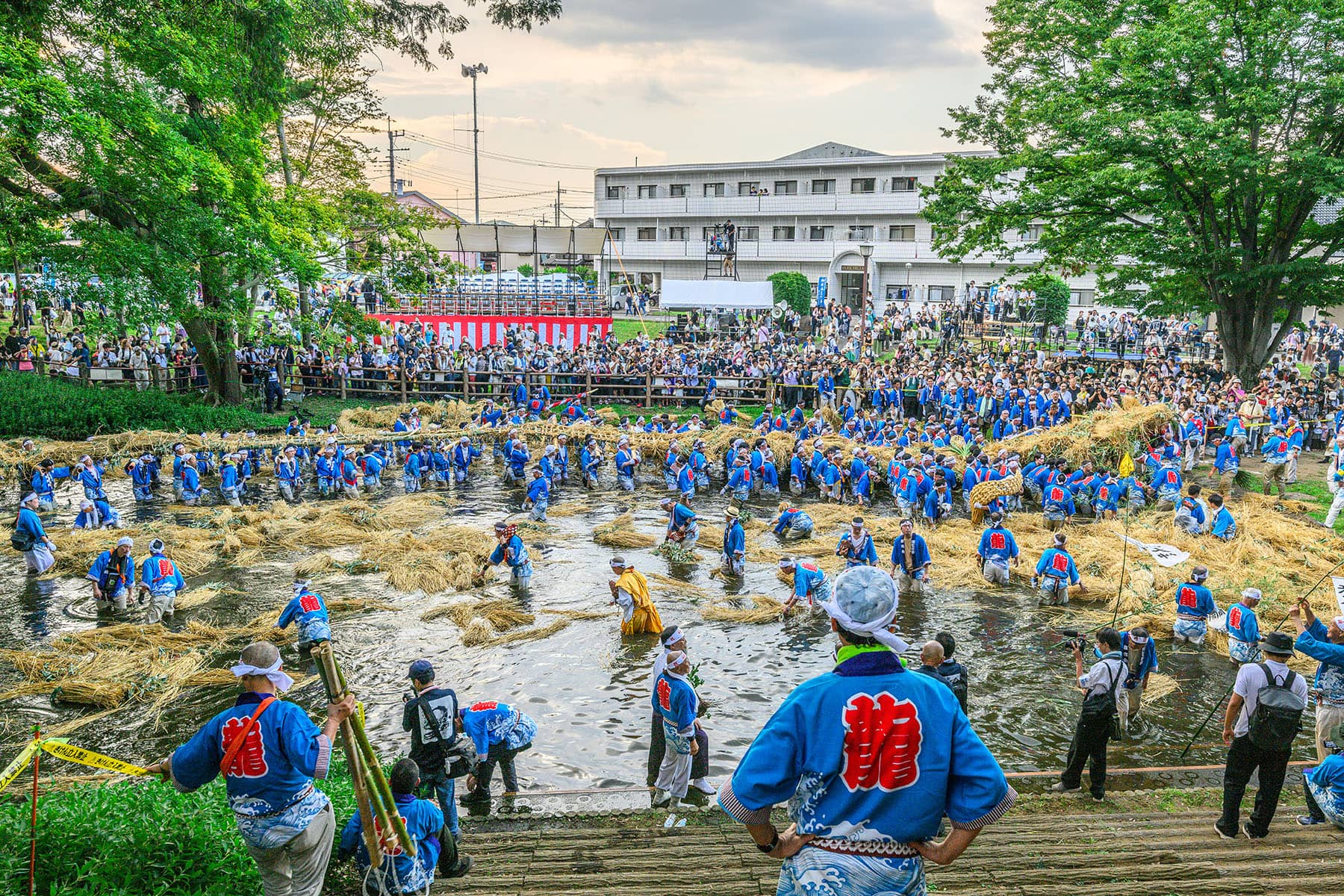 脚折雨乞（すねおりあまごい）【白鬚神社・雷電池児童公園｜鶴ヶ島市】 | フォトさいたま