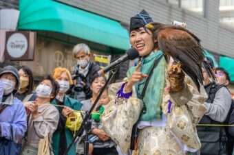 城下町岩槻鷹狩り行列